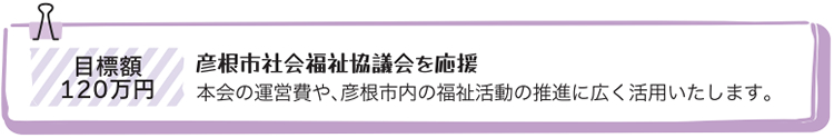 彦根市社会福祉協議会を応援
